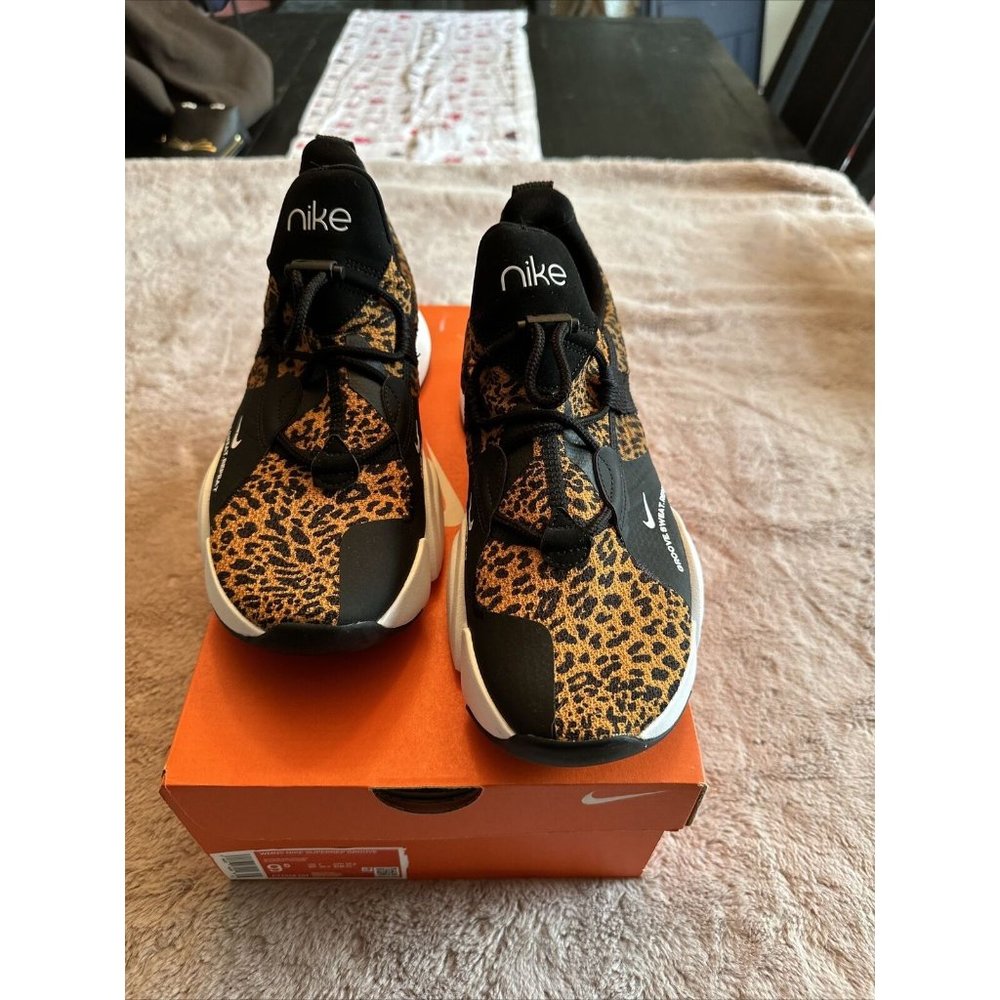 Size 9.5- Nike SuperRep Groove Leopard 2020